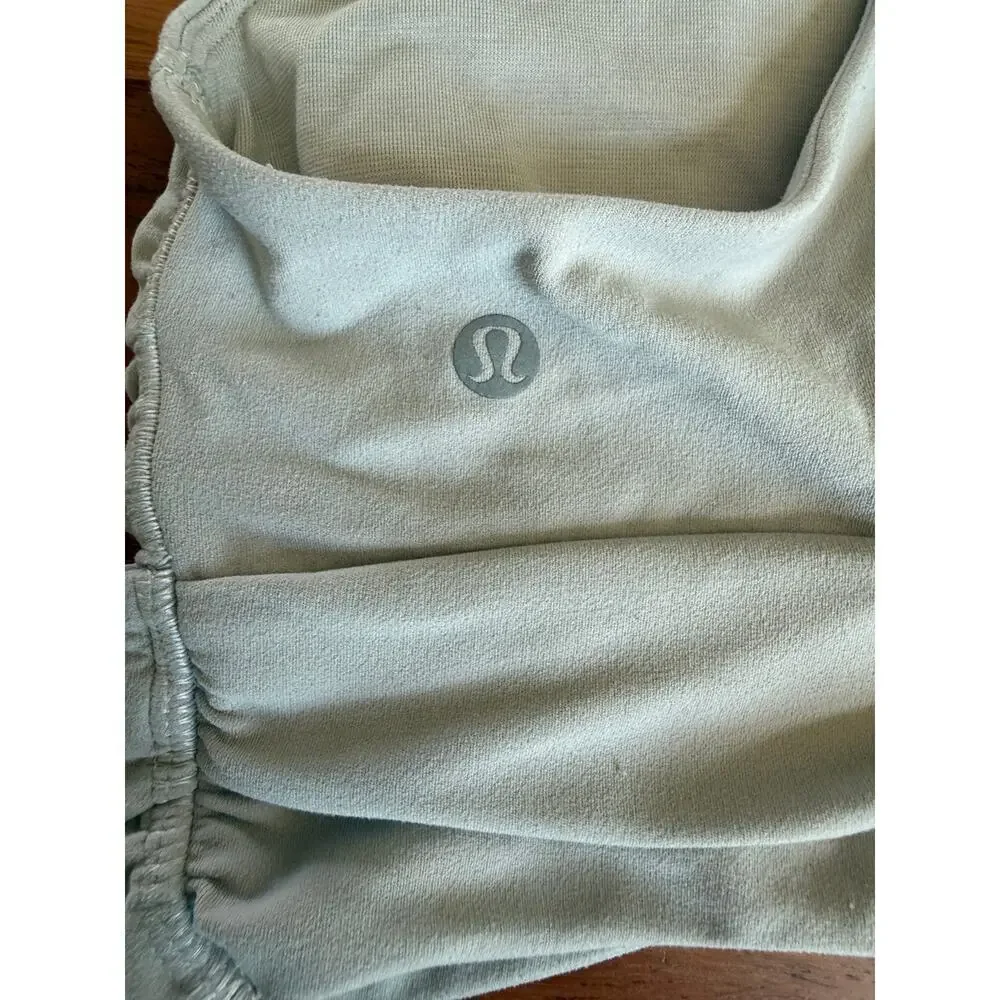 Lululemon Athletica Always Aligned Padded Sports Bra Light Chrome Size 8
